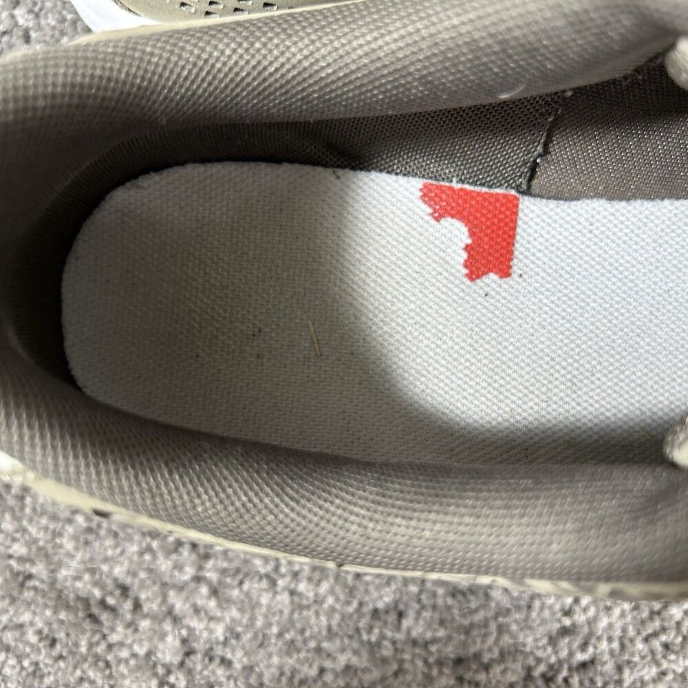 Nike Air Rate Tour 379200-212 Men’s Size 11.5 Khaki Mesh Spiked Golf Shoes Used - Picture 10 of 11